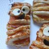 ハロウィンに!簡単!かぼちゃあんのミイラパイの工程8