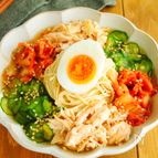 【糖質オフ】大豆麺でつくる！さっぱりささみ冷麺風