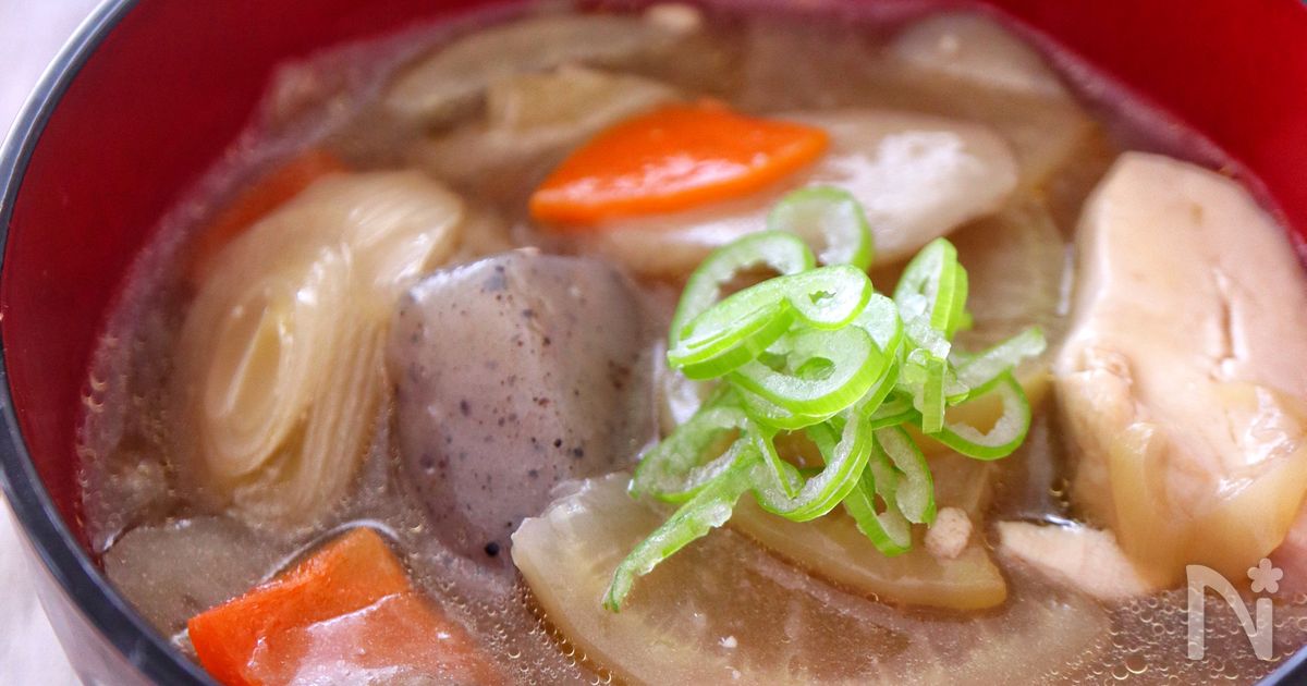 具沢山けんちん汁♩節分の食卓に◎あっさり美味しい！お野菜沢山