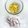 砂肝とじゃがいもの柚子胡椒バター炒め♩ピリ辛コクうま！簡単の工程1