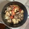 【エリンギと豚肉のゴロゴロデミ風煮込み】短い煮込み時間で♪の工程3