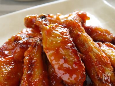 フライパン無し！揚げない！やみつき♡ヤンニョムチキン | レシピ