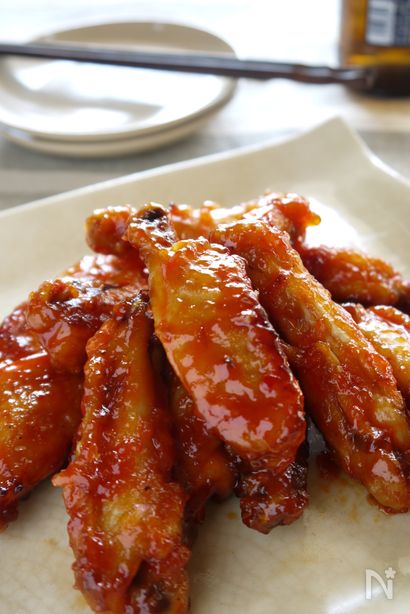 フライパン無し！揚げない！やみつき♡ヤンニョムチキン　