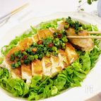 揚げずに【簡単】パリッとジューシー♪むね肉de油淋鶏