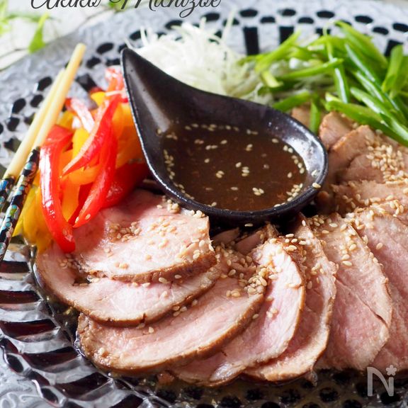 驚くほど柔らかい煮豚の黒酢風味#炊飯器でスイッチポン！#簡単