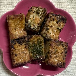 チョビの助の作ってみた!投稿(カリッもち【厚揚げのり塩】)