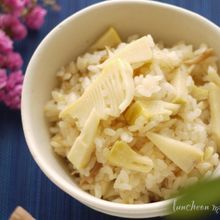 子どもに人気☆瓶詰め『なめ茸』で簡単竹の子ご飯＊