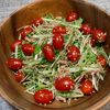楽ラク手抜キッチン🐶🐾の作ってみた!投稿(【5分でできる！トマトと水菜とサバ缶の旨サラダ】)