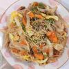 milkの作ってみた!投稿(行列の定食屋さんの🍚濃厚オイスター肉野菜炒めビーフン🤩)