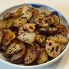 とーるじーじの作ってみた!投稿(【さつまいもと蓮根のごまみりん焼き】調味料2つ！秋おかず♡)