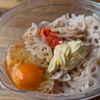 【レンコンと人参の明太卵和え】節約/あと一品の工程2