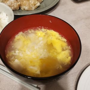 週一だけは頑張ります💦の作ってみた!投稿(失敗しないふわふわたまごスープ)