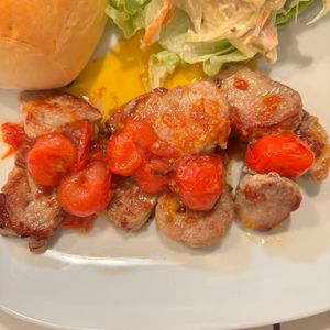 mi-koの作ってみた!投稿(豚ヒレ肉のソテー簡単トマトソース)
