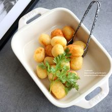 じゃがいものチーズ揚げニョッキ
