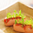 ホットドッグみたいなミニウインナー