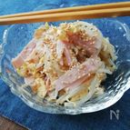 スピード料理☆もやしとハムたまごサラダ