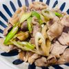 新米ちゃんの作ってみた!投稿(『豚バラれんこんの甘辛ねぎ炒め』ワンパンでお手軽♪)