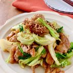 シャキシャキキャベツと豚肉の和風味噌炒め