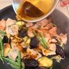 【夏野菜を使って】豚肉とナスといんげんのカレー炒めの工程4