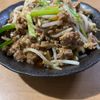884052の作ってみた!投稿(行列の定食屋さんの🍚うま辛🤩ごま担々もやし肉野菜炒め定食)