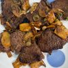 にゃんの作ってみた!投稿(【牛肉とエリンギのガリバタ炒め】ぱぱっと♪ご飯が進むごちそう)
