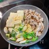 簡単すき焼き気分♩《豚肉と豆腐のすき煮》の工程2