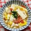 コスモスの作ってみた!投稿(【とろ〜りカニ玉あん豆腐】ぷるんとお豆腐優しい♬︎中華風あん)