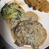 まさの作ってみた!投稿(うま味ジュワ〜♪クリームソース煮込みハンバーグ)