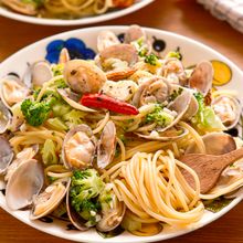 【ブロッコリーとあさりのバターボンゴレ】旨味広がるパスタ♪