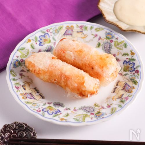 えびのライスペーパー巻き揚げ