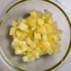 ヨーグルトでふわもち食感*フライパンで作れるりんご蒸しパンの工程1