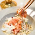 材料2つを和えるだけ‼︎『新たまサーモンマリネ』