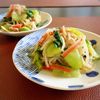 ちょこみんとの作ってみた!投稿(かにかまの旨味でお箸が止まらない♡もやしと青梗菜のナムル)