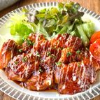 【ＢＢＱマヨチキン】むね肉なのにしっとり柔らか♪