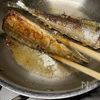 フライパンで焼く【さんまの塩焼き】きれいに焼くコツは。。。。の工程4