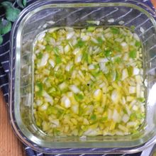 夏野菜で万能だれ♡ピーマンと玉ねぎのドレッシング