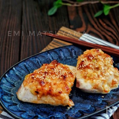 *めかじきの旨味噌ねぎマヨグリル*