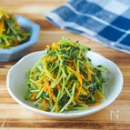 【豆苗のごま和え】豆苗嫌いな娘が完食！