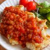 お店の味♡【ガーリックトマトのオニオンソースチキン】の工程3