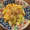 たりおの作ってみた!投稿(パパッと10分！納豆とレタスの卵炒め)