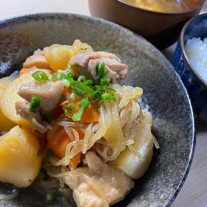 812168の作ってみた!投稿(身近な材料と調味料で簡単和食♪『鶏もも肉で作る☆鶏じゃが』)
