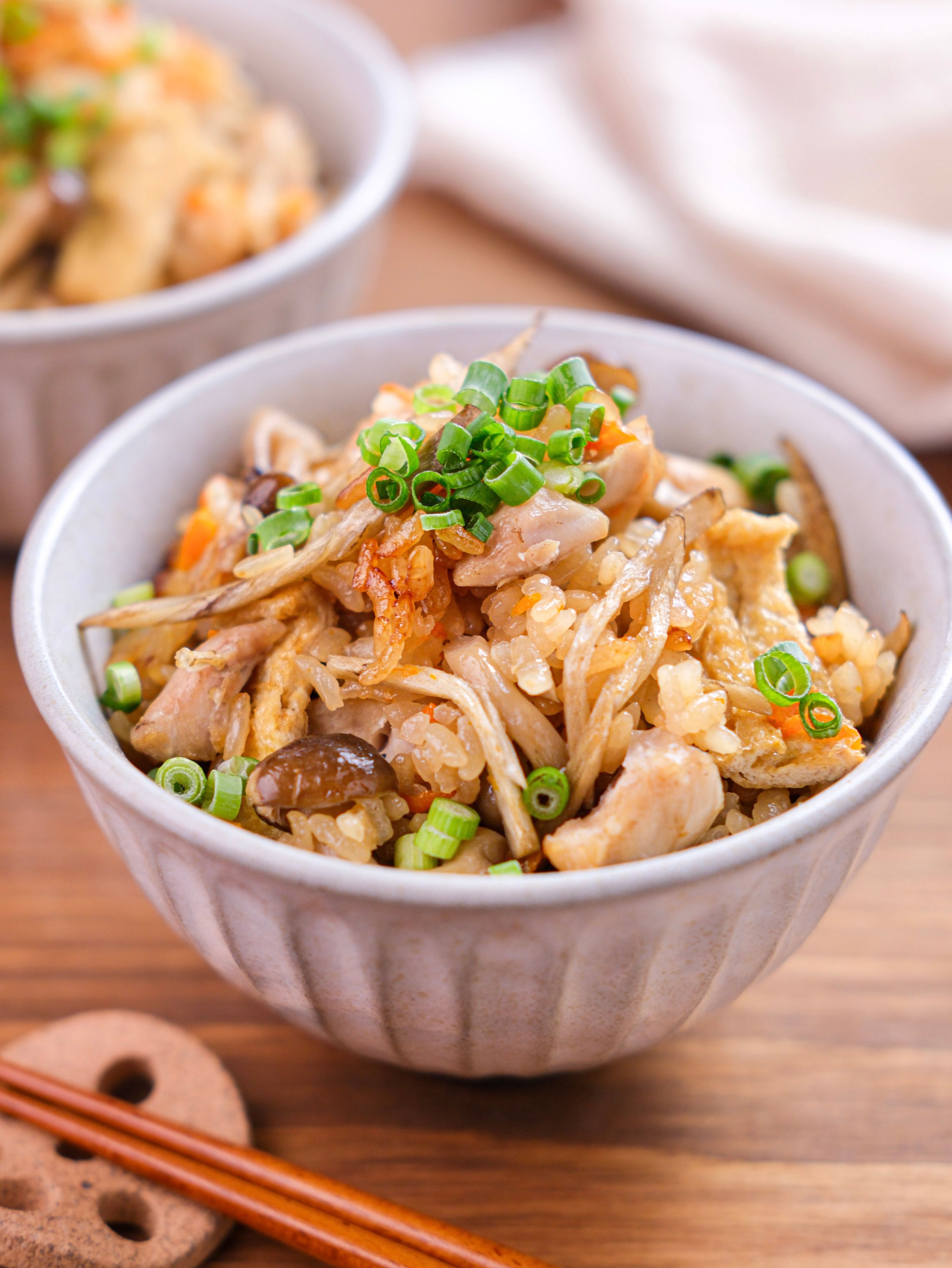 鶏肉の五目炊き込みご飯】うま味たっぷり！食欲そそる香り♪ | レシピ