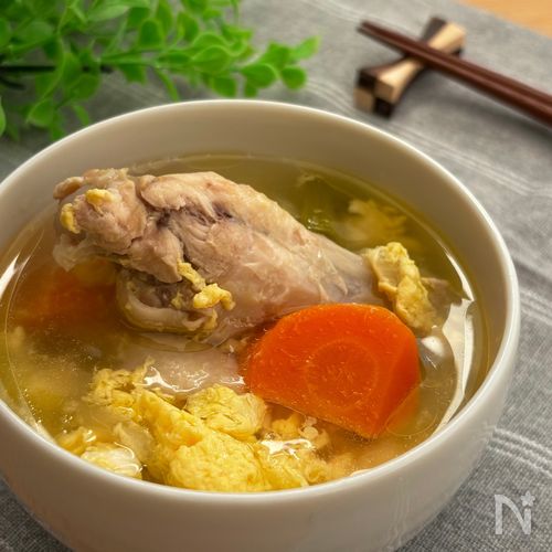 【風邪の時はこれ！】栄養満点たまごスープ