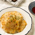 【コーン入り！豆腐のふわとろ焼き】お子さまも喜ぶ！
