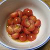 ももの作ってみた!投稿(切って和えるだけ！ミニトマトのめんつゆマリネ)