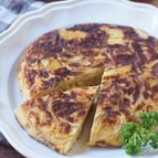 卵２個で！ふわふわスペイン風オムレツ