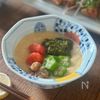 とろろ汁【色々のっけて栄養たっぷり】