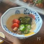 とろろ汁【色々のっけて栄養たっぷり】