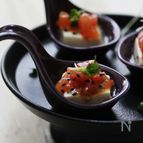 塩糀トマトの冷や奴