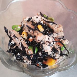 1008870の作ってみた!投稿(お箸が止まらない♡『豆腐とひじきの冷たいお惣菜』)